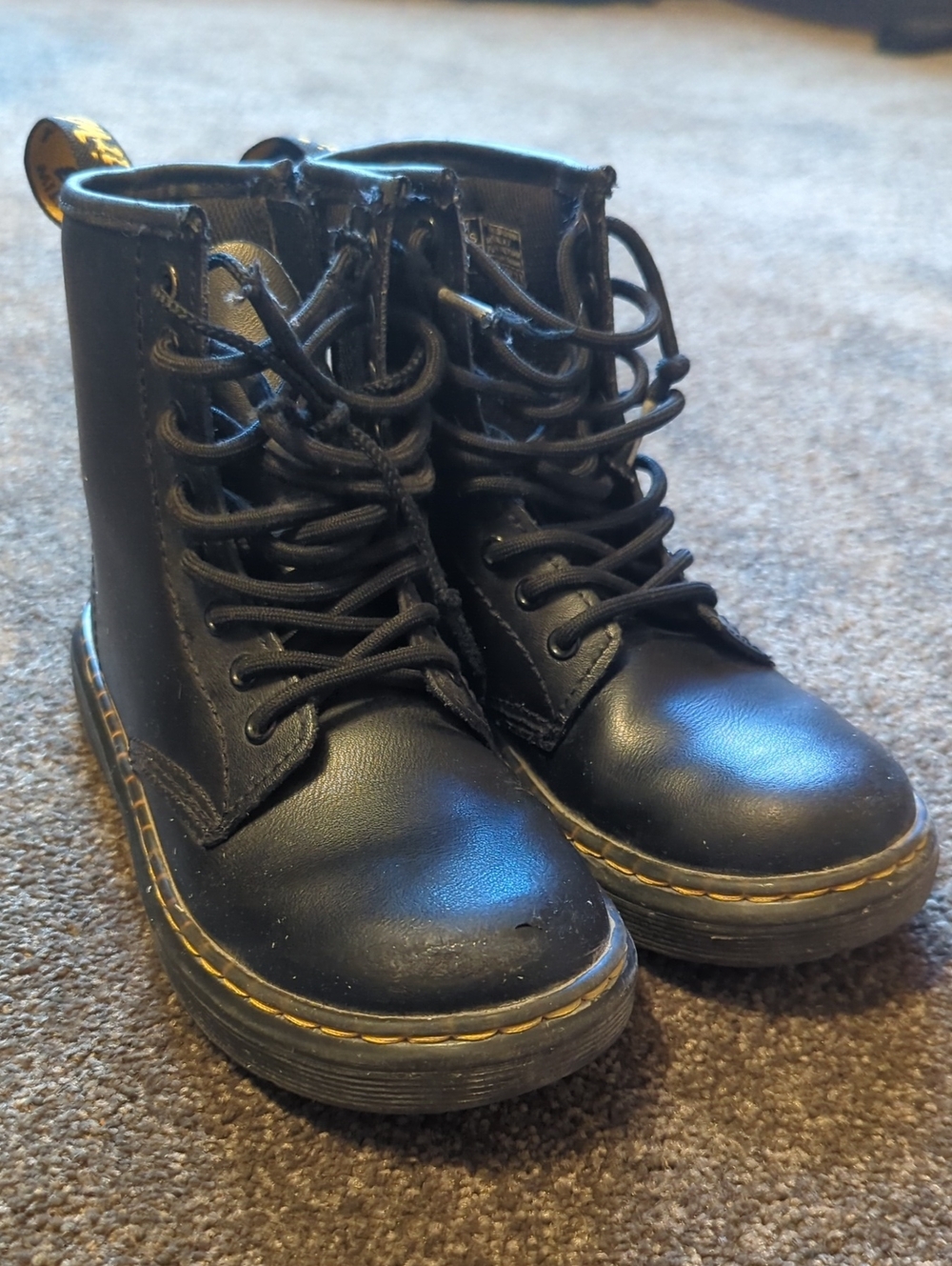 Dr. Martens Black Men’s Lace-Up Boots